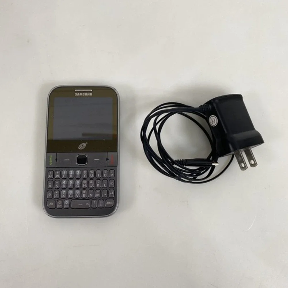 Samsung SGH-S390G Cell Phone Prepaid MetroPCS‎ Keyboard Phone Basic Mobile Gray